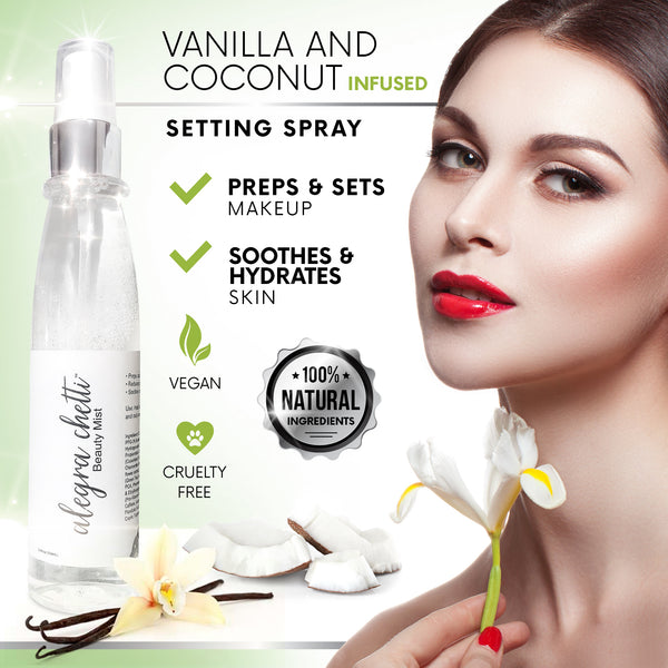 Best Setting Spray for Long Lasting Makeup, Radiant, Glowing Skin, Anti Aging & Beautifying